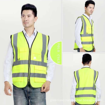 CY Reflective Vest Safety High Visibility Belt Children Clothing Vest EN471 High Reflective Safety Vest